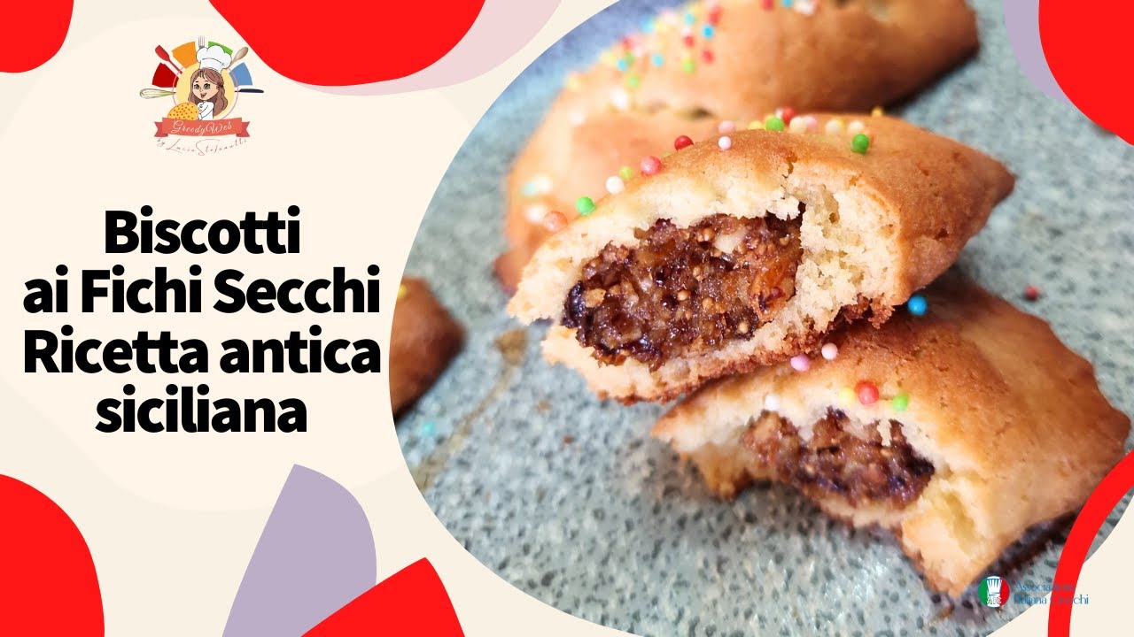 BUCCELLATI SICILIANI: La Ricetta Antica Per Irresistibili Biscotti con Fichi Secchi!
