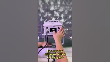 Let me show you how to use the Gobo Projector #gobo #lightingdesign #stagelighting  #eventlighting