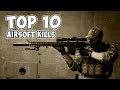 TOP 10 AIRSOFT KILLS (Retro Rewind Edition)