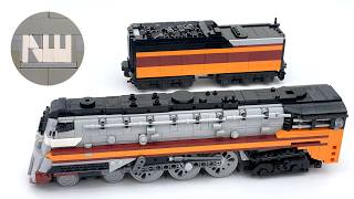 Hiawatha: #lego ~1:48 Streamlined Milwaukee Road F7 4-6-4 Hudson (Not PF)