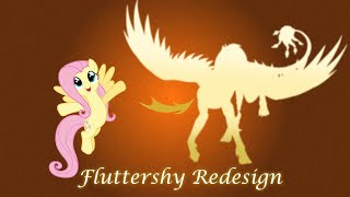Fluttershy Redesign | SPEEDPAINT | MLP