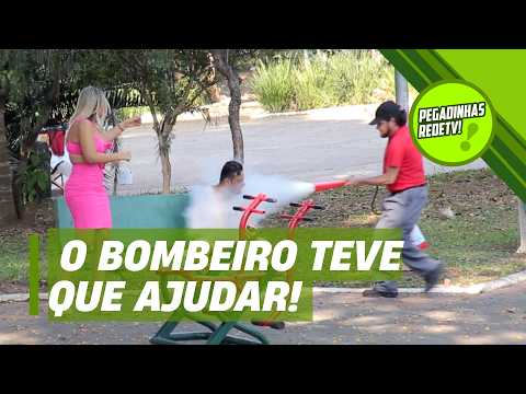 The cat was on fire! | RedeTV! pranks