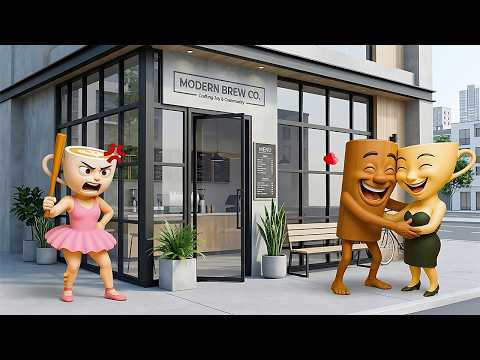 Tung Tung Sahur Family Sad Story with Ballerina Cappuccina in Granny House | Funny Horror Animation