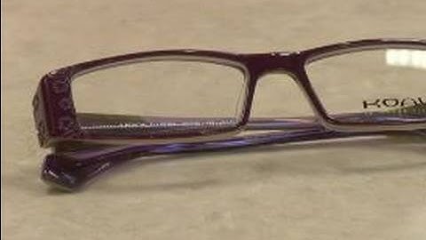 How to Choose Eyeglasses : Plastic versus Metal Eyeglass Frames