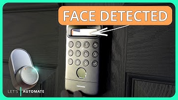 Unlock your door WITH YOUR FACE! | SwitchBot Vision KeyPad & Lock Ultra