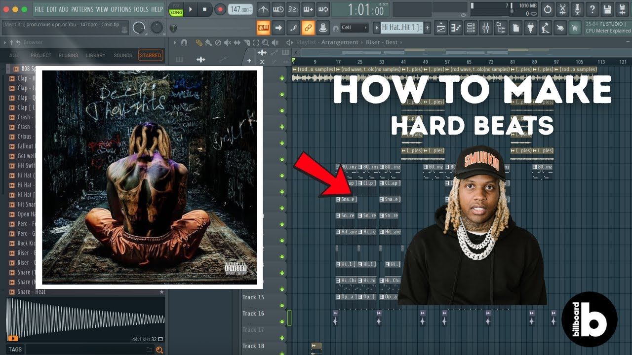 Making a HARD Lil Durk Type Beat | FL Studio Silent Cookup - YouTube