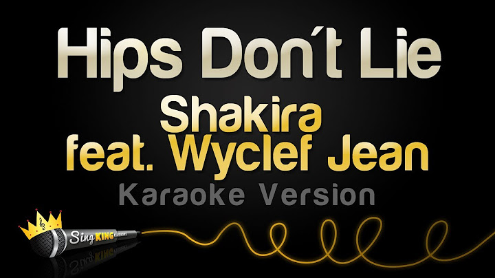 Hips Don't Lie Karaoke version - Karaoke performance video thumbnail