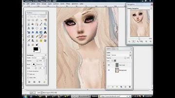 Editing my IMVU Avatar Picture with Gimp