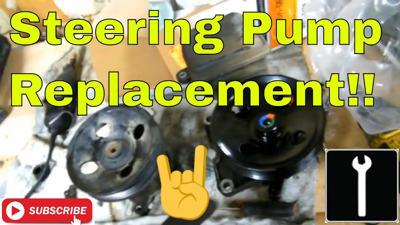 POWER STEERING PUMP replacement. ML320 ML430 W163 1998 2000 YouTube