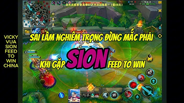 Sai xót nghiêm trọng của chủ lực khi gặp Sion feed to win