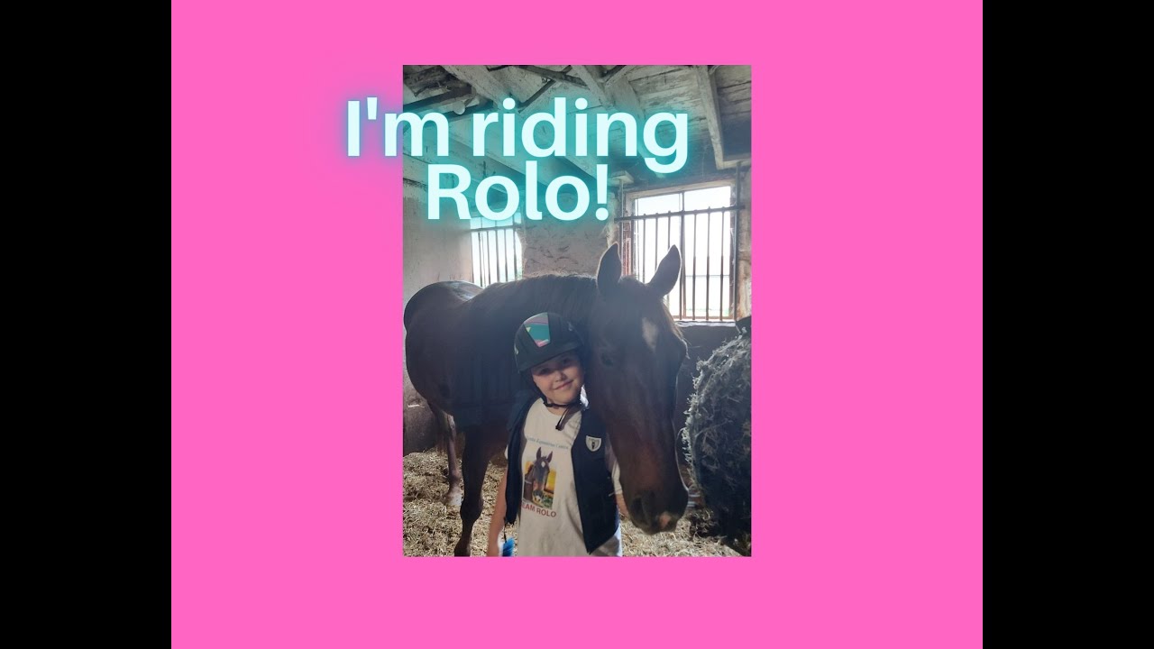 I'M BACK RIDING ROLO! I LOVE ROLO! - YouTube