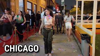 Nightlife in Chicago | West Loop | on Saturday | June 27, 2026 | 4k Video