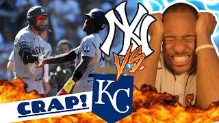 K.C. "KAN'T CLOSE" || YANKEES VS ROYALS GAME 1 HIGHLIGHTS FAN REACTION