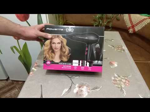Обзор Фена Rowenta Eco Elite CV5512 из Rozetka
