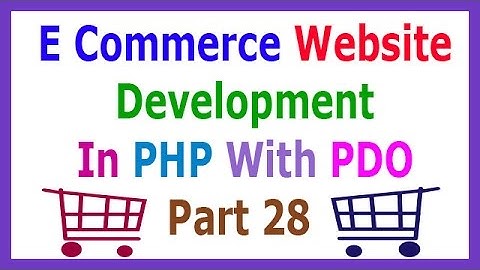 E Commerce Website Development In PHP With PDO Part 28 Display All Categories From User Side