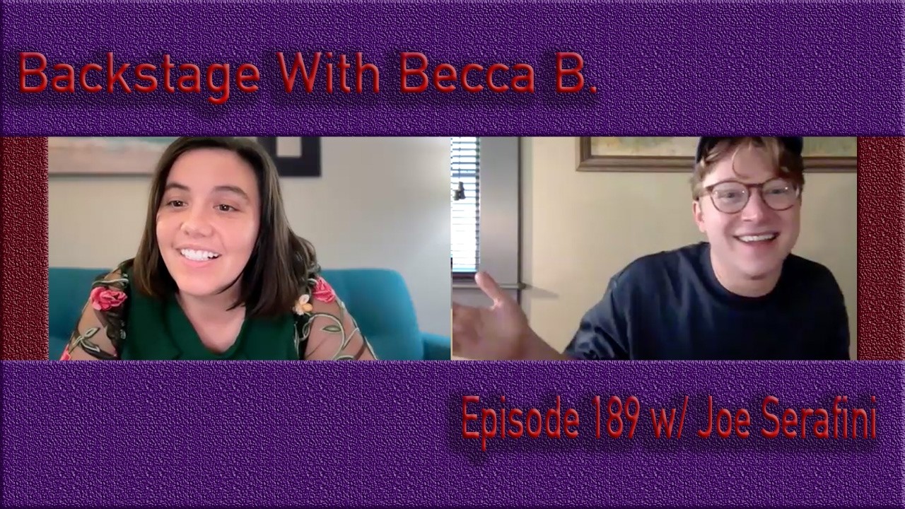 Ep. 189 Joe Serafini on Into the Woods, Cape Playhouse & His Theatre Journey