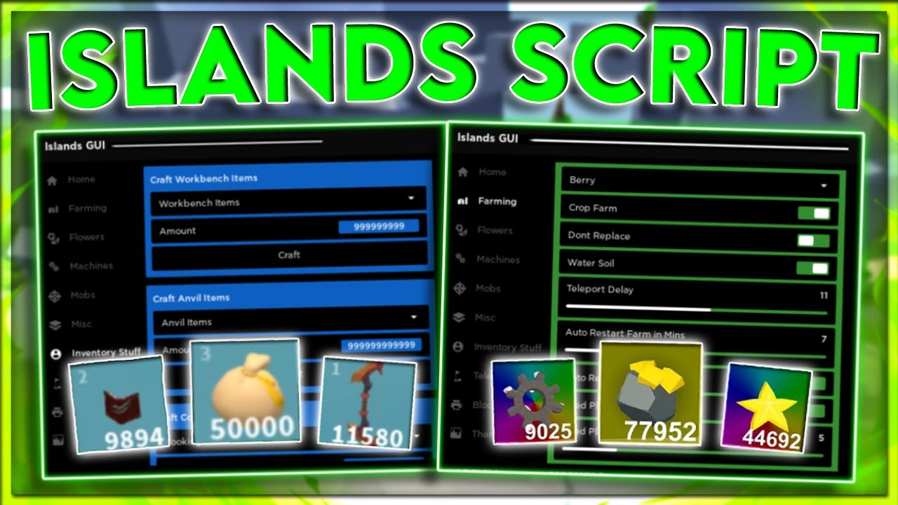 Islands Script Pastebin