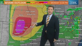 Live Doppler 13 forecast | Noon update for Monday, May 6, 2024