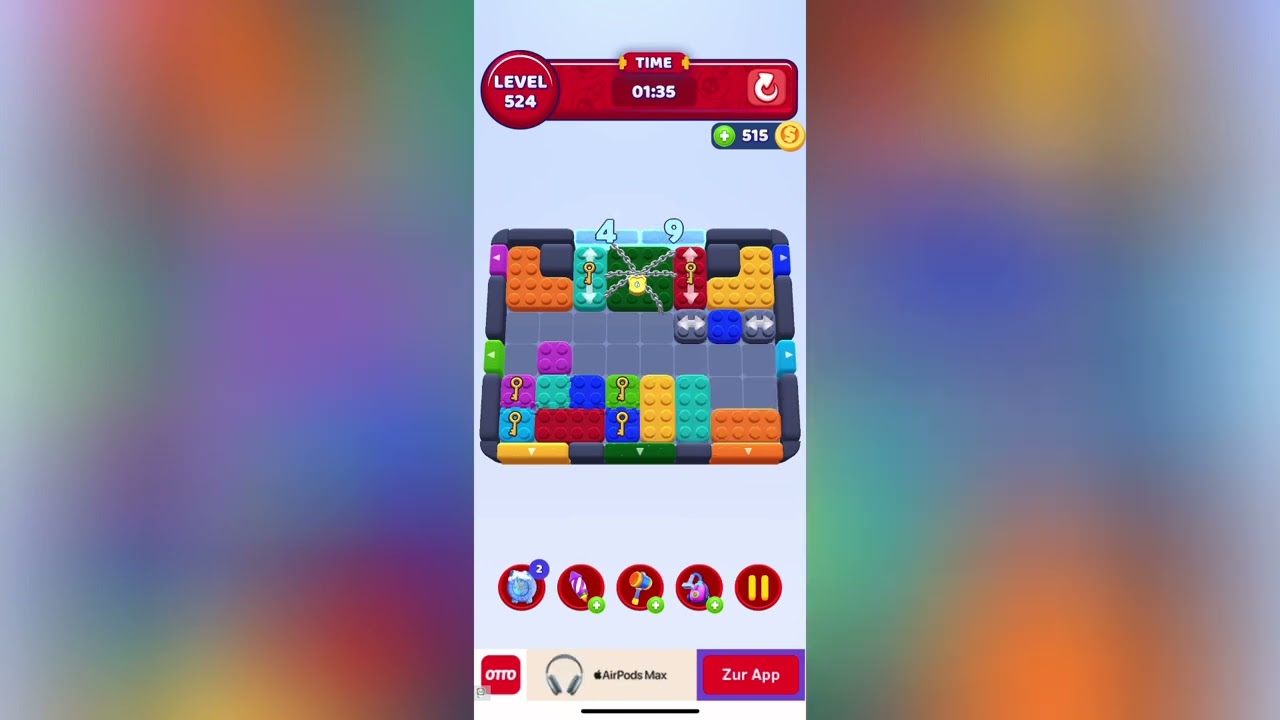 Color Block Jam Level 524 Solution Walkthrough - YouTube