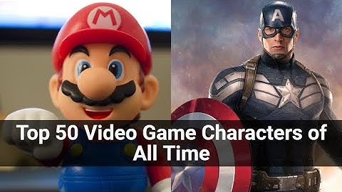 Top 50 Video Game Characters of All Time