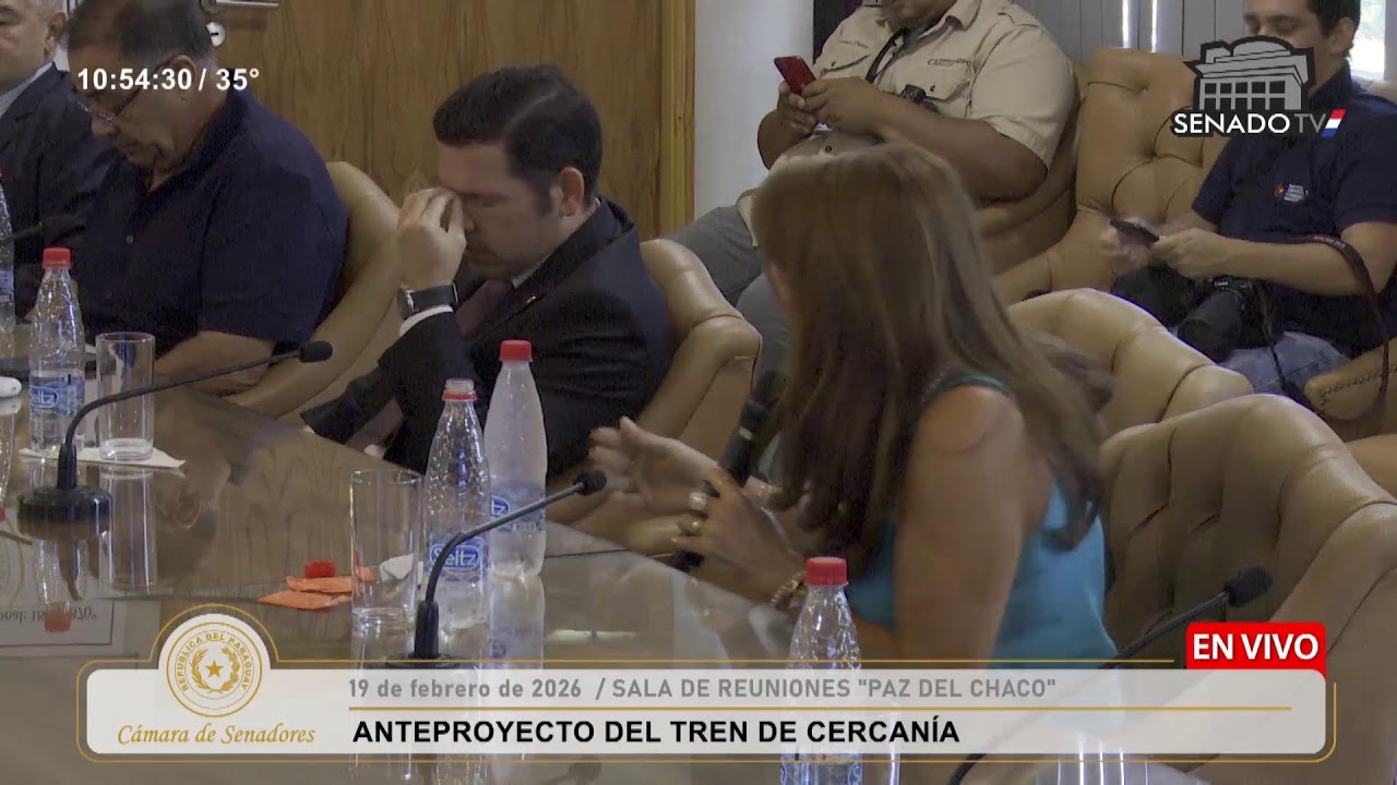 COMISIÓN PERMANENTE DEL CONGRESO NACIONAL - ANTEPROYECTO DEL TREN DE CERCANÍA - 19/02/2026