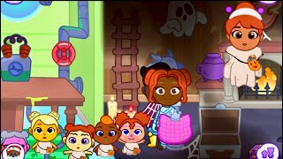 GHOST BABY  DAYCARE TOM FRIENDS WORLD GAMEPLAY . episodes HALLOWEEN TRICK OR TREAT COSTUMES screenshot 3