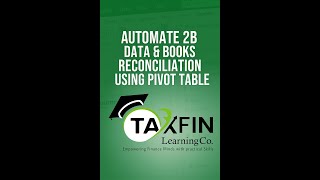 Automation of 2B Data & Books Reconciliation 