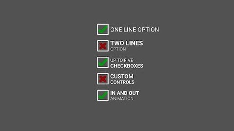 Checkbox List Motion Graphics Templates
