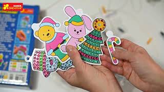 10100681У Набір Для Творчості. Новорічні Іграшки Зі Стразами