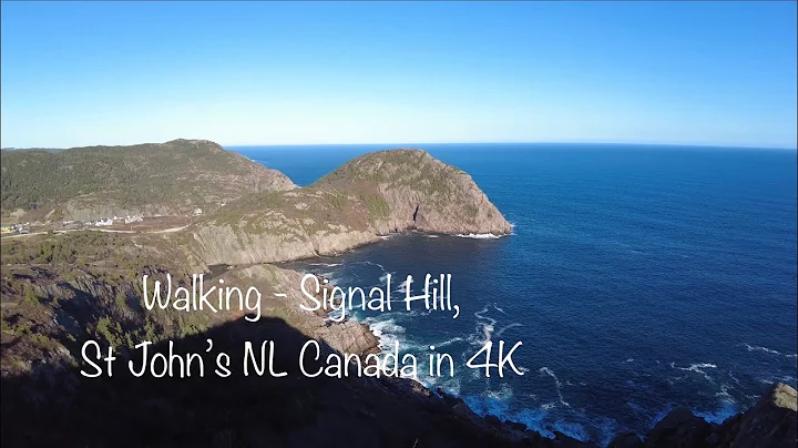 #67) St John's, NL, Canada: Walking on Signal Hill (Ladies' Lookout Trail)  [4K]