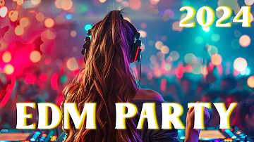 EDM Club Festival Music 2024 🎧Dua Lipa, Alan Walker,Alok🎧Best Remixes and Mashups Of Popular Songs