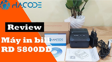 Giới thiệu máy in bill bluetooth cầm tay RI 5809DD
