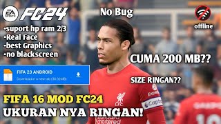 FIFA 16 MOD EA Sports FC 24 Android CAREER MODE Menu & Turnament New Tranfers & Kits 23/24 HD