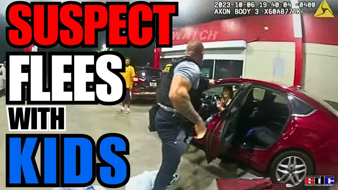 Mother Tries to Cover for Man Who Fled Traffic Stop with Her Car and Children