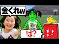 ケンカを止めに入ったら金クレクレキッズだったww 物や人を飛ばす【ロブロックス/ROBLOX】