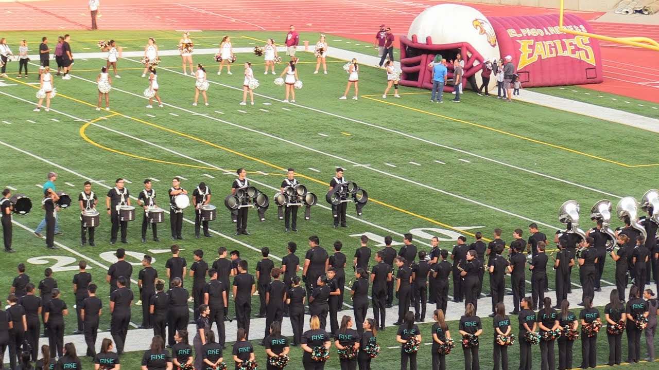 PEBBLE HILLS HIGH SCHOOL MARCHING BAND PERFORMANCE SISD FEEDER