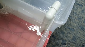 DIY No Drilling Overflow system For Aquarium Tank with adjustable water level for less than $10 !!!