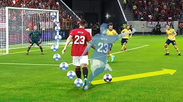 eFootball PES2020 New Skill Tutorial #1 - Dummy Pass Skill