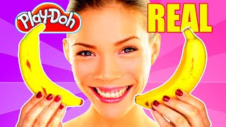 Play-Doh Banana VS Real Banana ❤ Videos For Kids by Toys And Funny Kids Play Doh Cartoons 9,717 views 3 years ago 12 minutes, 26 seconds