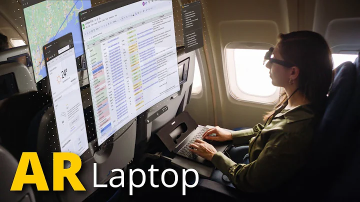 This Augmented Reality Laptop Can Beam 100 Inch Screen to Your Eyes - Spacetop G1