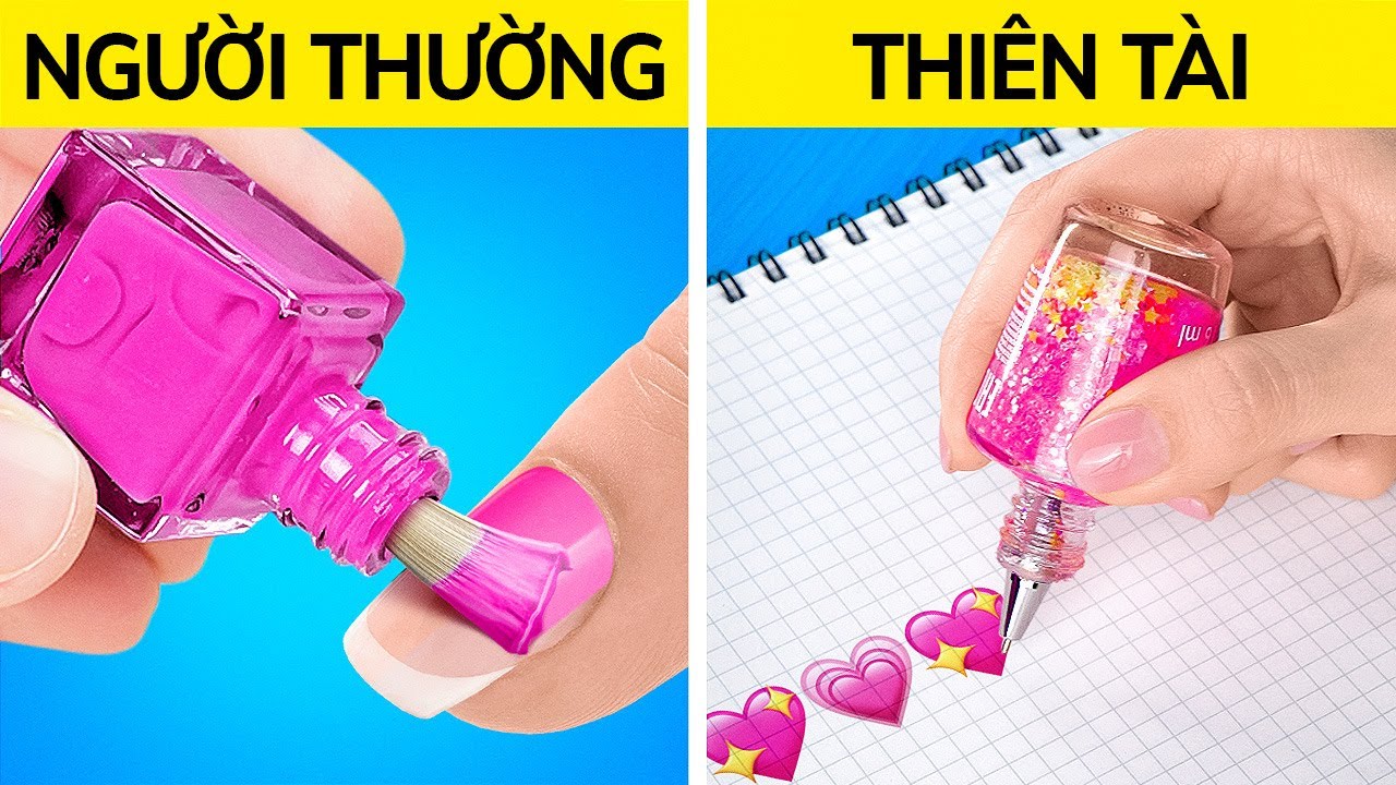 THỦ THUẬT TRƯỜNG HỌC HAY NHẤT || CÁC MÓN ĐỒ THỦ CÔNG VUI NHỘN BẠN SẼ YÊU THÍCH