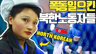 중국에서 폭동 일으킨 북한 노동자들