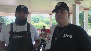 Dark 2 Light held free haircut event in Nay Aug Park