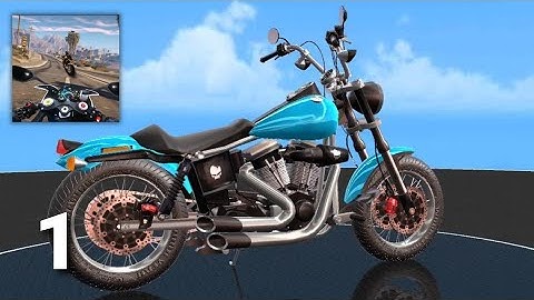 Traffic Bike Driving Simulator - Gameplay Walkthrough Part 1 (ios Android)