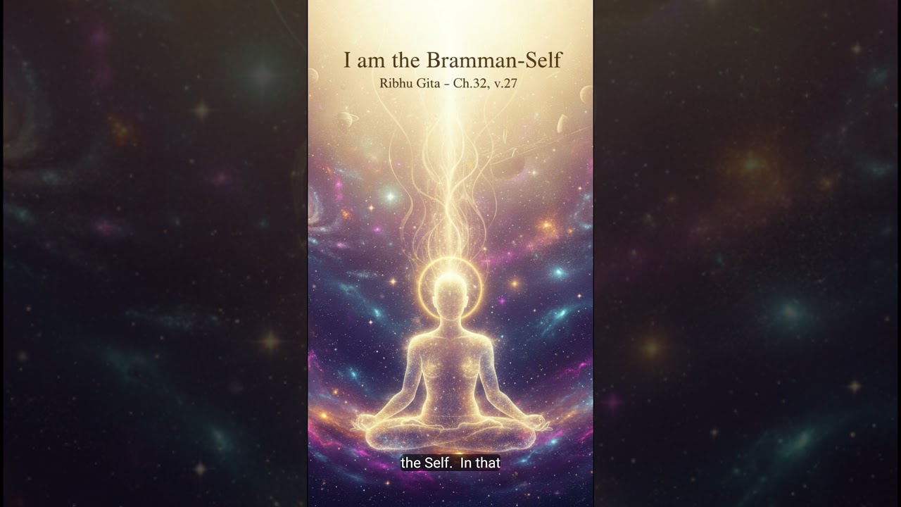 “I Am the Brahman-Self" — Ribhu Gita Verse on True Awareness