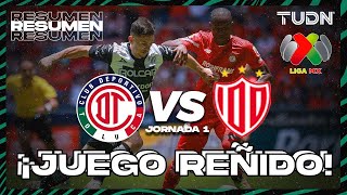 Resumen | Toluca vs Necaxa | AP2023-J1 | Liga Mx | TUDN