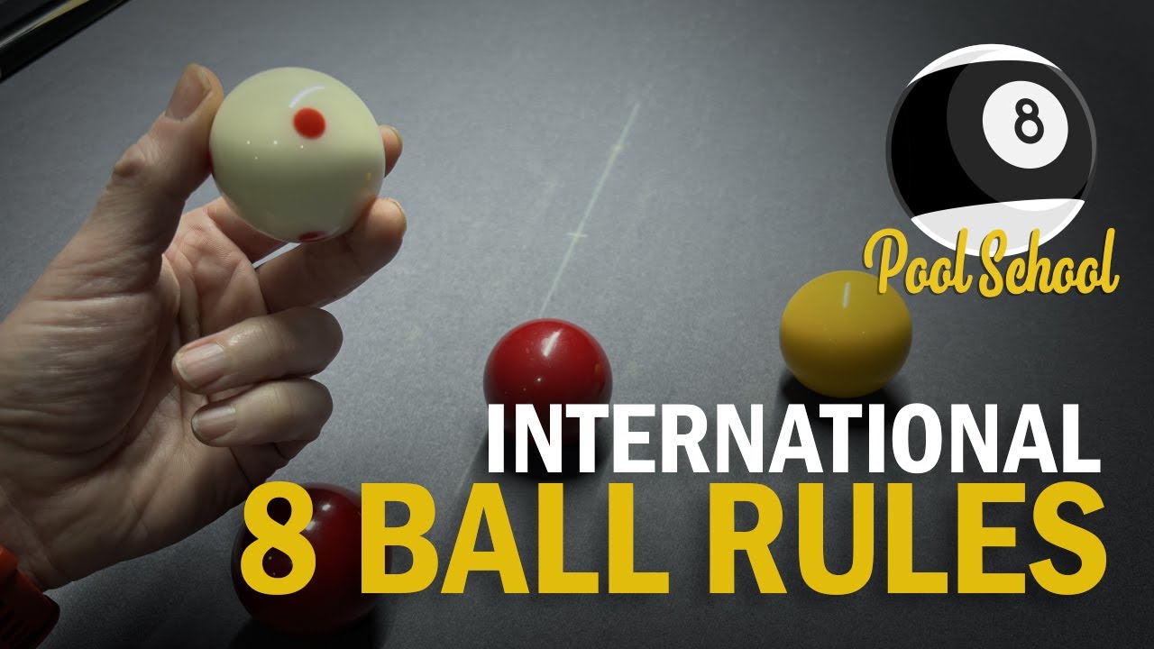 World Eight Ball Rules: Playing Rules 2020 - 8 Ball Umpire