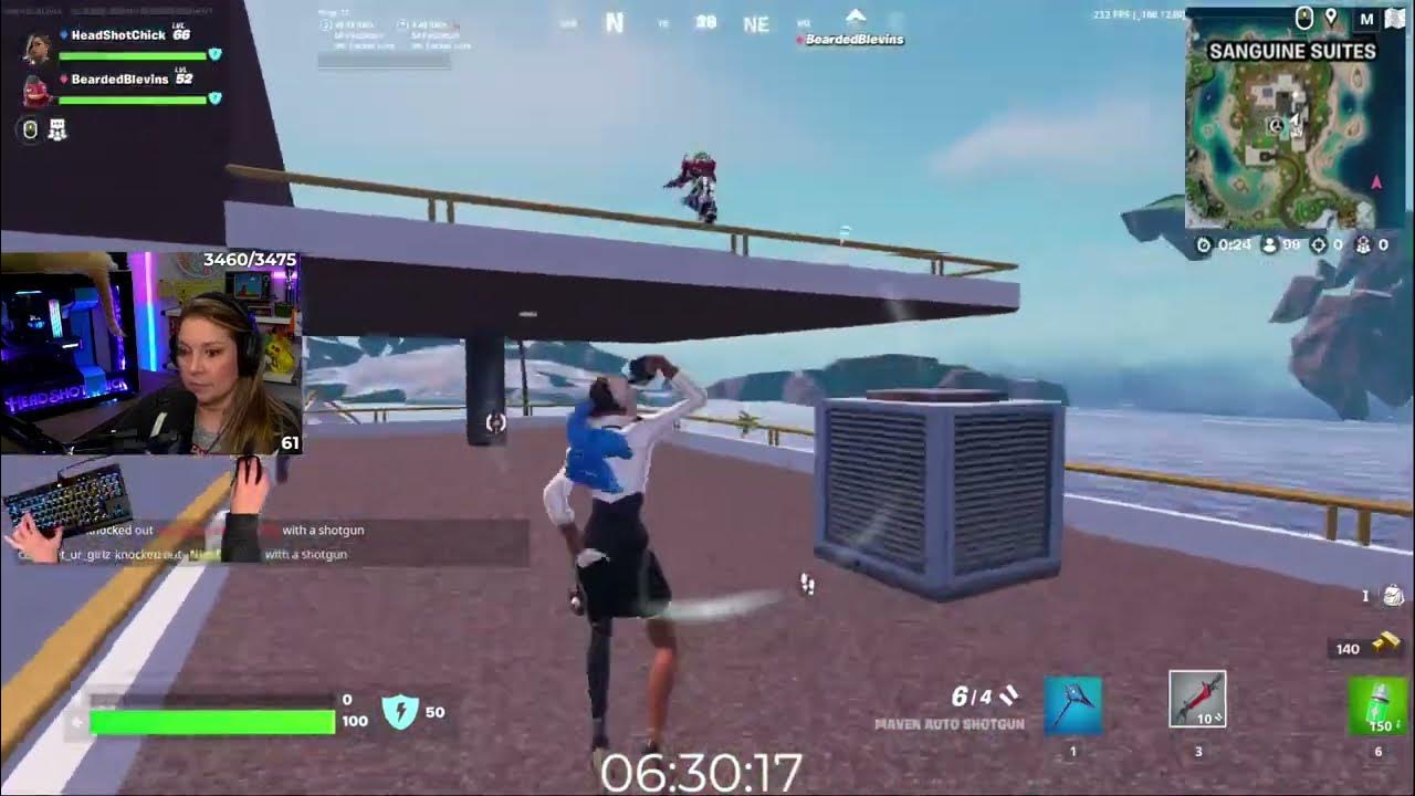 HeadShotChick Chaotic Start! YouTube