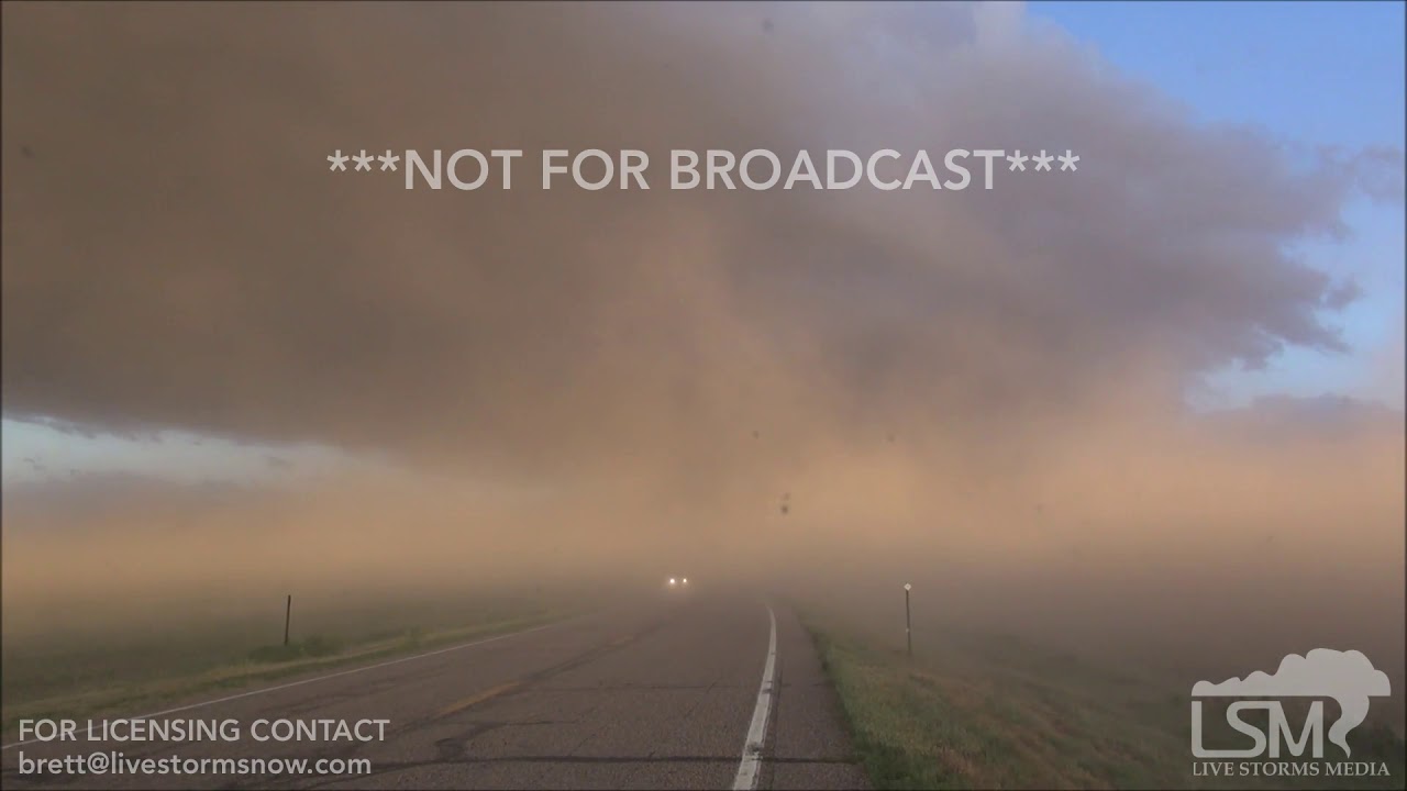 62119 Cheyenne Wells, CO Wind Driven Dust Possible Tornado Hail Covers Roads YouTube
