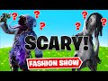 *SCARY* Fortnite fashion show! FRIDAY THE 13th! Scariest Skins and EMOTES WINS! [4/10]